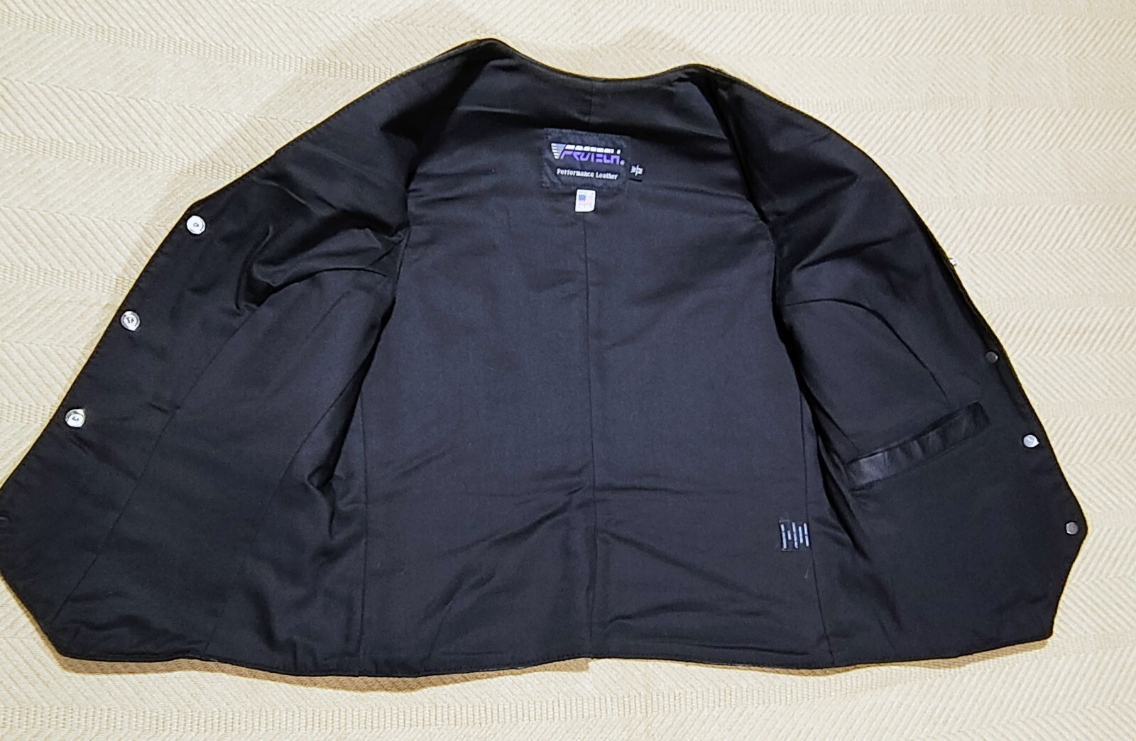 Protech Performance Leather Vest USA Made Buffalo… - image 7