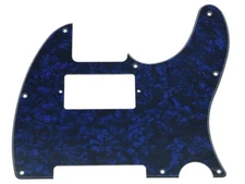*NEW Blue Pearloid HUMBUCKER Telecaster PICKGUARD for USA Fender Tele 8 Hole