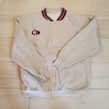 Vintage Florida Tourist Full Zip Sweatshirt USA Made Sz XL Gray Heavyweight P&V