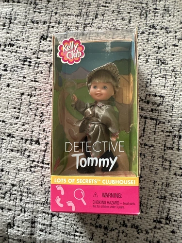 2001 Kelly Club Detective Tommy Doll Lots Of Secrets Clubhouse, Mattel