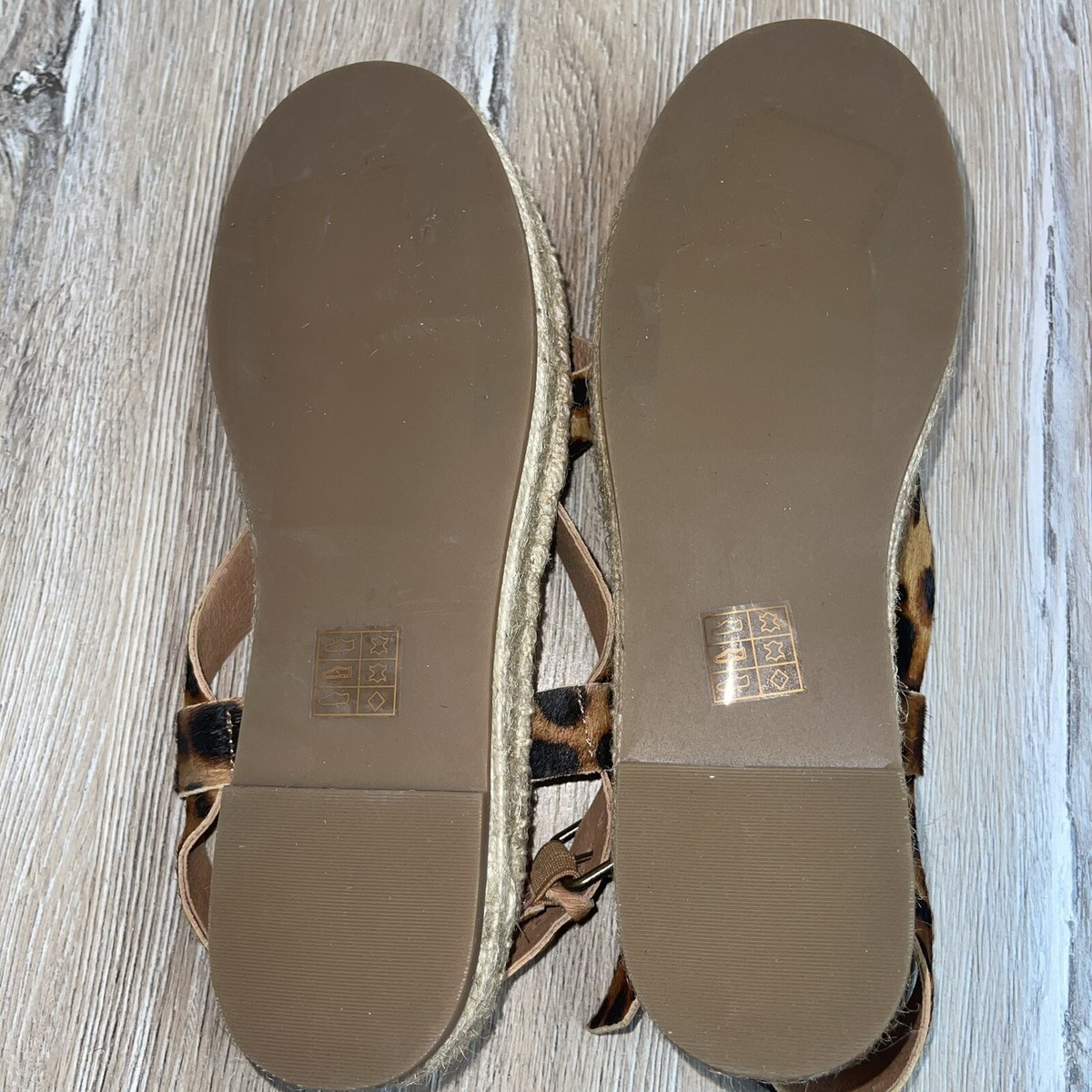 Madewell Aleh Asymmetric Malia Espadrille Sandal Leopard  display picture 1