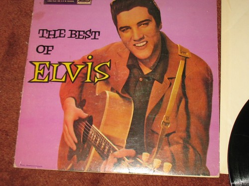 ELVIS PRESLEY-THE BEST OF ELVIS-Rare UK Album-RCA VICTOR His Masters Voice 1957 - Picture 3 of 7