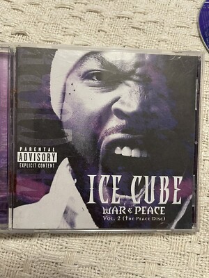 Ice Cube ‎– War & Peace Vol. 2 (The Peace Disc) - CD (C867) | eBay