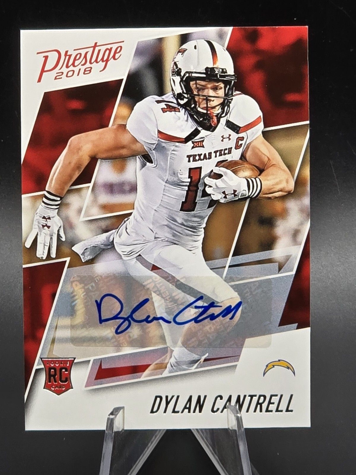2018 Panini Prestige Xtra Points Green Signatures Dylan Cantrell Rookie Auto RC