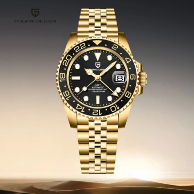 pagani design 稼働品 オマージュ GMTウォッチ Amazon.com: Orizontime Pagani Design Men's Automatic GMT