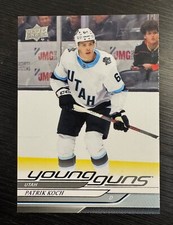 Patrik Koch 2024-25 Upper Deck Series 2 #453 YOUNG GUNS Raw Utah Mammoth