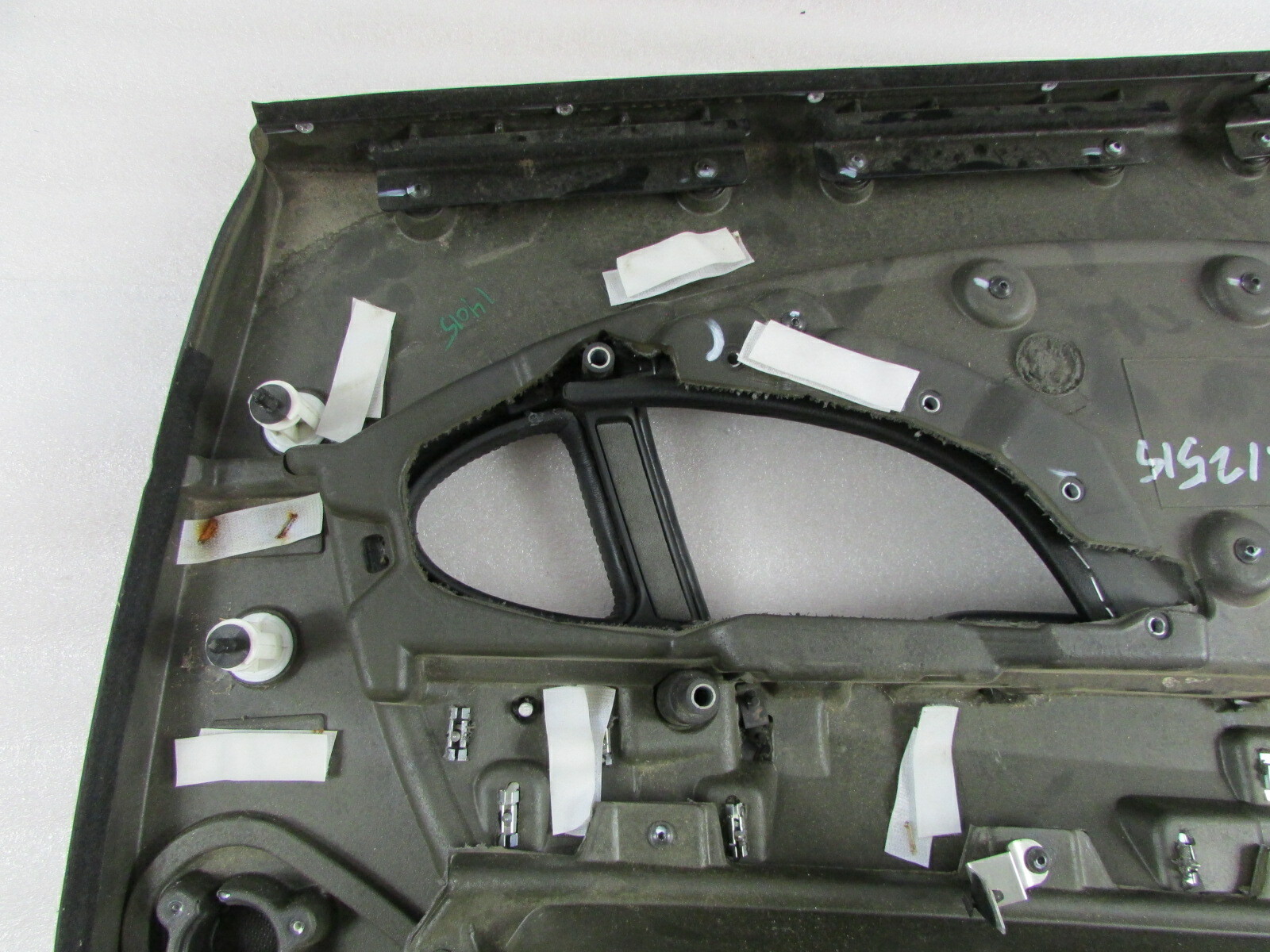 Maserati Quattroporte, LH, Left Rear Door Trim Panel, Black 