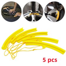 5PCS Alloy Wheel Rim Protector Soft Cover Protection Motorcycle Tyre Remove Edge