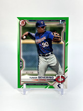 2021 Bowman - Prospects Green Border #BP-140 Yunior Severino 40/99 (RC)