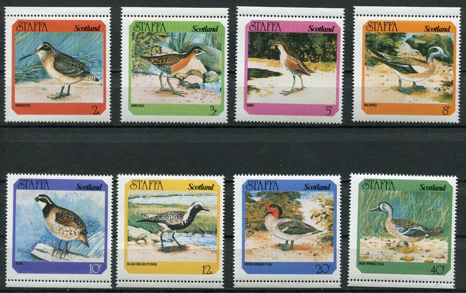 Staffa toller Satz postfrisch, Vögel - Imagen 1 de 1