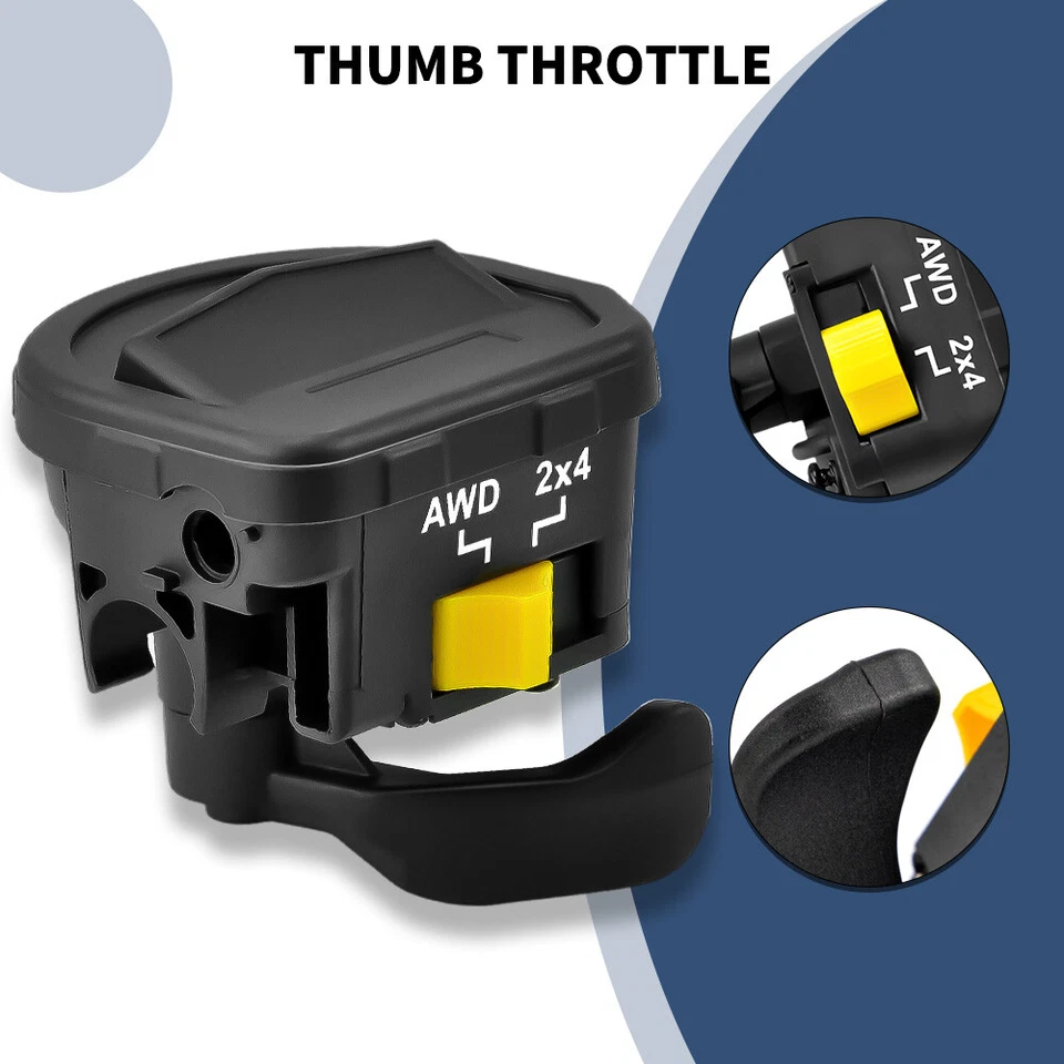 Fit for Polaris Sportsman 500 1999-2013/ 700 2002-2006 New Thumb Throttle Lever - Image 2 of 4