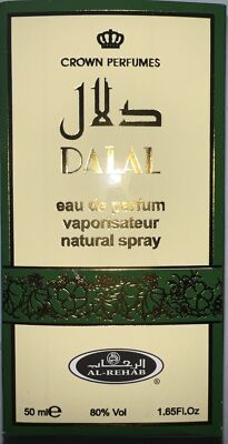 DALAL 50mL Al Rehab Perfume Natural Spray EDP Arabian Fragrance (2 Pack)