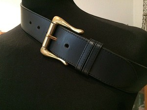 wide navy belt