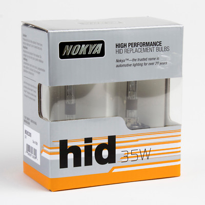 Nokya D2r HID Replacement Bulb 4100k (Clear) 35w NOK2309 - 1 PAIR, NEW TYPE!