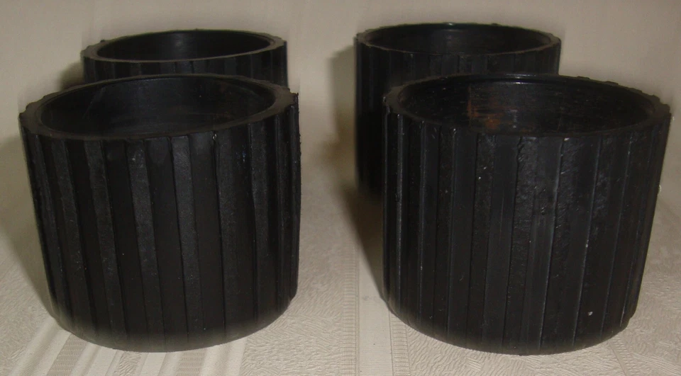 Lote de 4 pies de plástico rodante Total Gym PRO Foto 2 de 4