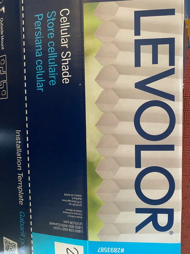 Sombra celular de filtragem de luz de neve LEVOLOR Trim+Go 24 - 25 3/4 pol x 72 pol. - Imagem 2 de 3