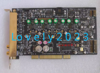 1Pc Used (Auzentech)X-Meridian 7.1 2G Fever sound card supports