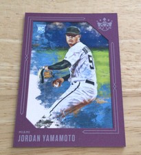 Jordan Yamamoto Rc Plum Framed 2020 Panini Diamond Kings # 67