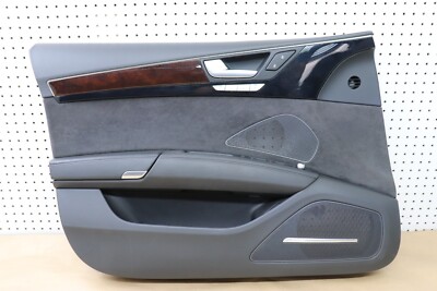 2012 12-14 AUDI A8L A8 D4 DOOR PANEL FRONT LEFT DRIVER SIDE SUEDE