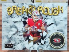 2022 Score Football TREY LANCE Breakthrough #B5 San Francisco 49ers