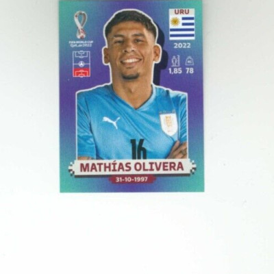 PANINI WM 2022 Sticker-Nr. URU 9 MATHÍAS OLIVERA