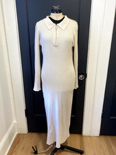 PRETTYLITTLETHING PLUS Women's Size XXL Off White Sweater Dress