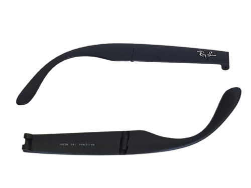 ASTE RICAMBIO RAY BAN 4105 MATTE BLACK WAYFARER FOLDING PIEGHEVOLE TEMPLES  SOLE | eBay