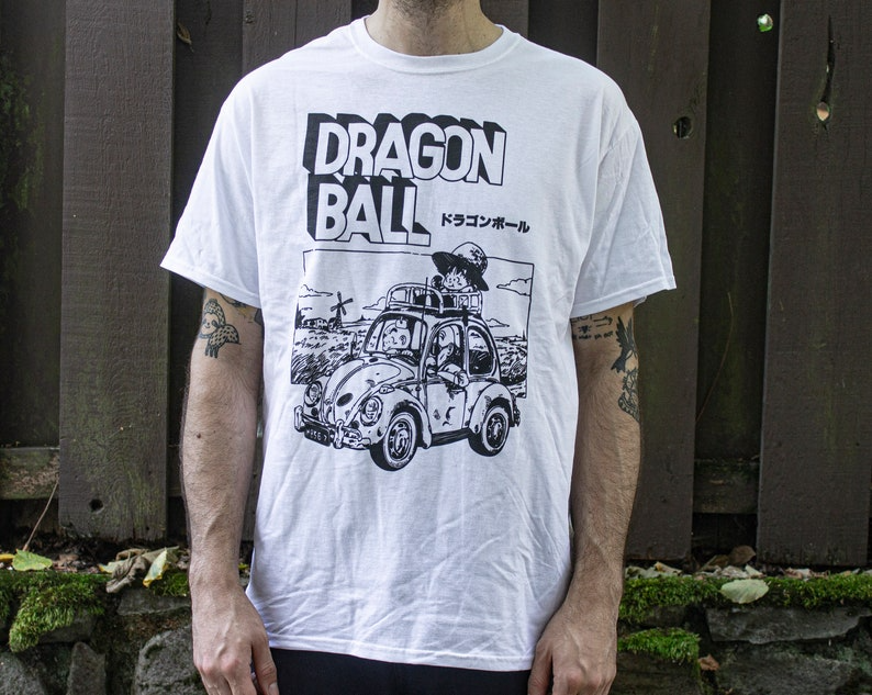 Dragon Ball T Shirt - Goku, Krillin, Master Roshi, Unisex Tee