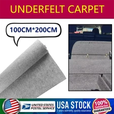 Automotive Carpet Under-felt Trunk Liner Interior Upholstery Replacement 40x80''