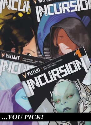 INCURSION 1 2 3 or 4 NM 2019 VALIANT comics sold SEPARATELY you PICK