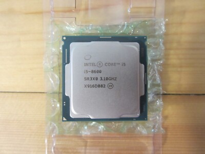 Intel Core i5-8600 3.10GHz LGA 1151 9MB Cache 8GT/s Desktop CPU SR3X0