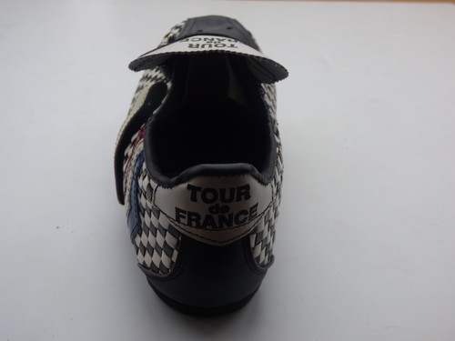 VIGORELLI TDF BRAIDED LEATHER BICYCLE SHOES SIZE 41 - NOS - NIB - Picture 6 of 13