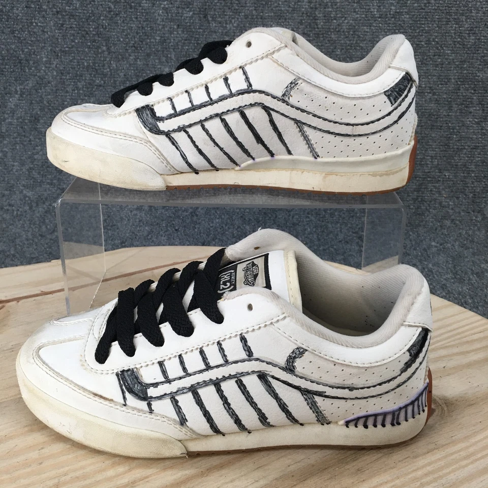 Tênis Vans Shoes Youth 4 Off The Wall Rowley XL2 48071-75 couro sintético branco - Imagem 2 de 4