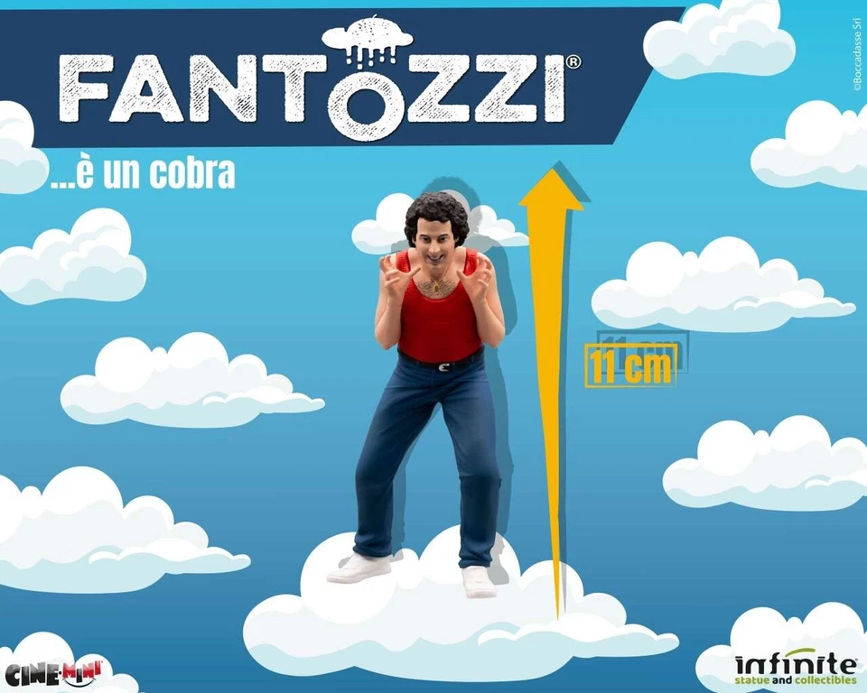 Fantozzi Andrea Roncato Loris Batacchi e' un cobra cinemini InfiniteStatue - Immagine 3 di 3