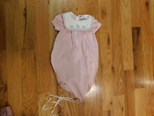 Melissa Jackson Pink Plaid Baby Bunting USA