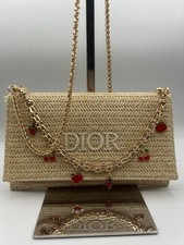 NWOT Dior VIP Limited Edition Raffia Clutch, ...