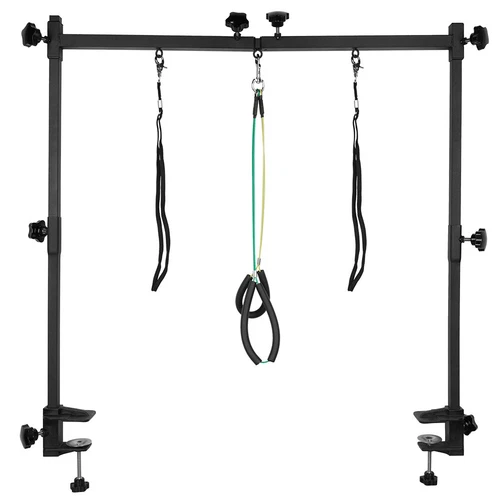 Pet Dog Grooming Table Adjustable Arm Includes 3 Safety Noose and Clamps Dog Cat