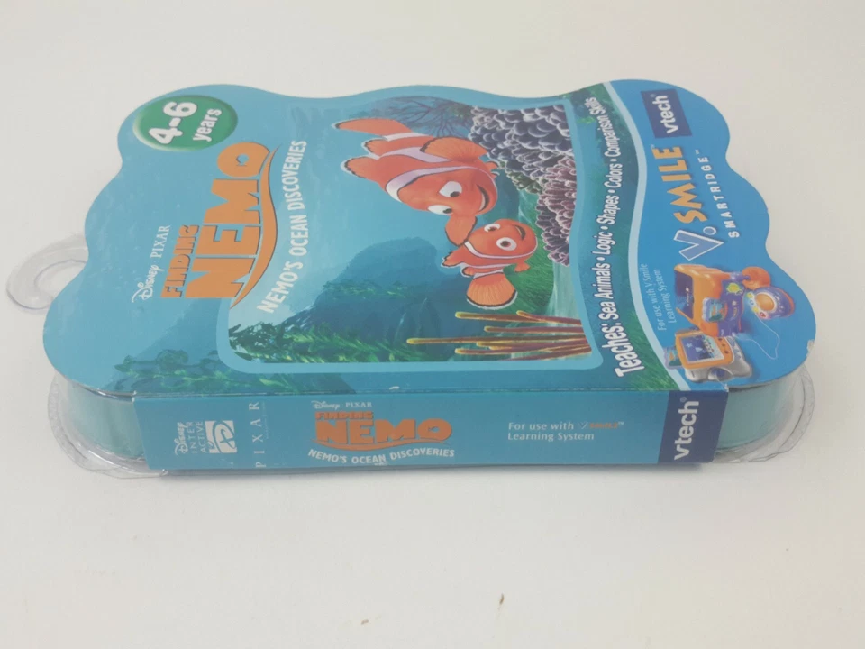 Disney Pixar Finding Nemo: Nemo's Ocean Discoveries Vtech V.Smile Smartridge - Image 3 of 4