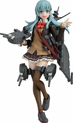 Max Factory Figma 403 Kantai Kollektion Suzuya Kai-Ii Figur Neu Von Japan