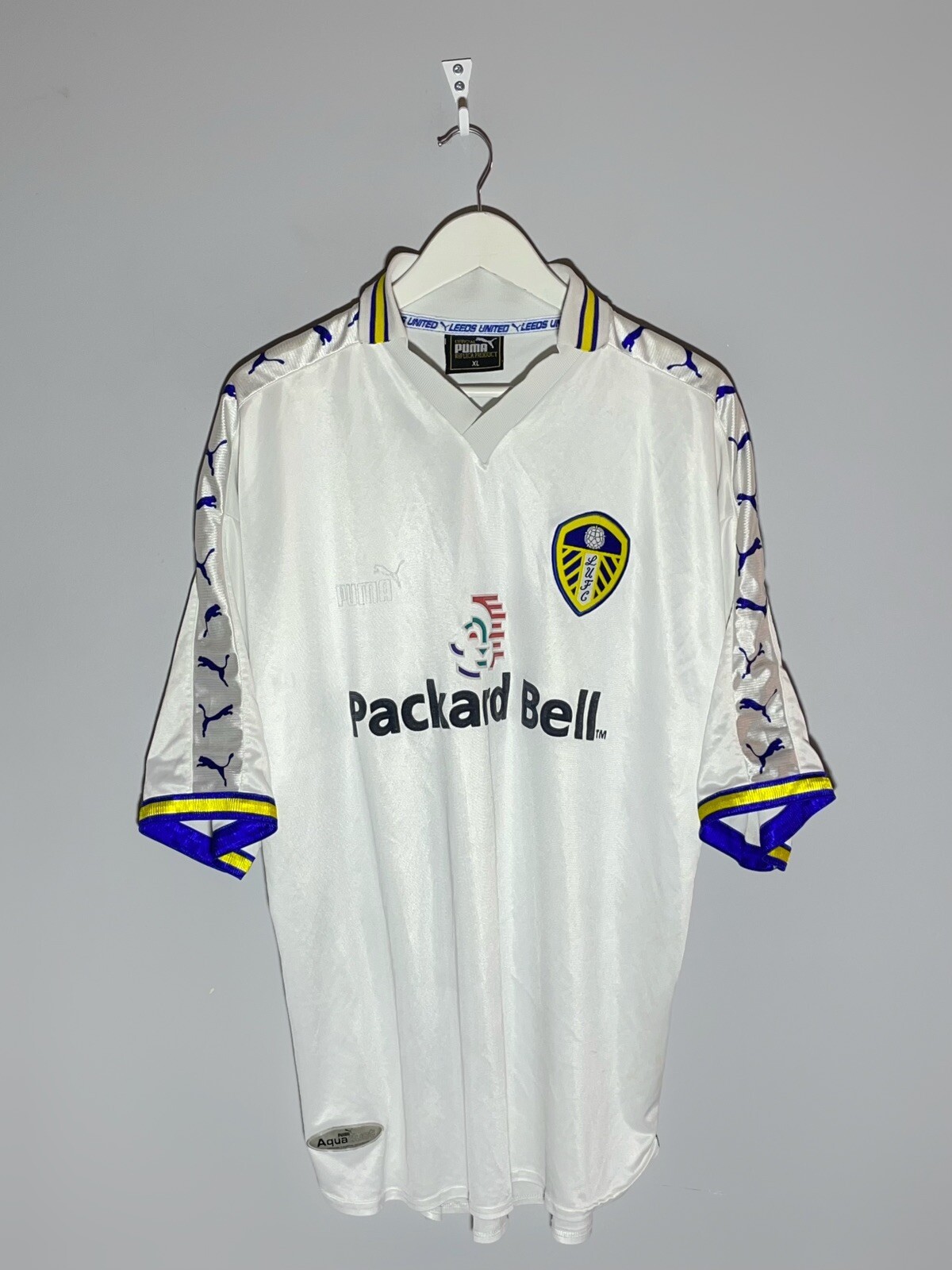 Leeds United Puma 1998/99 Home Vintage Football Shirt Soccer Jersey