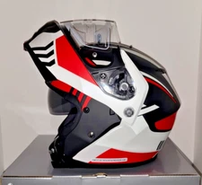 HJC C91 Kaon Motorcycle Helmet Modular Sunscreen Red 3XL XXXL USA DOT