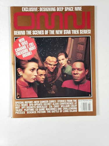 Omni Volume 15 No. 5 Feb/March 1993 Star Trek Deep Space Nine Behind the Scenes