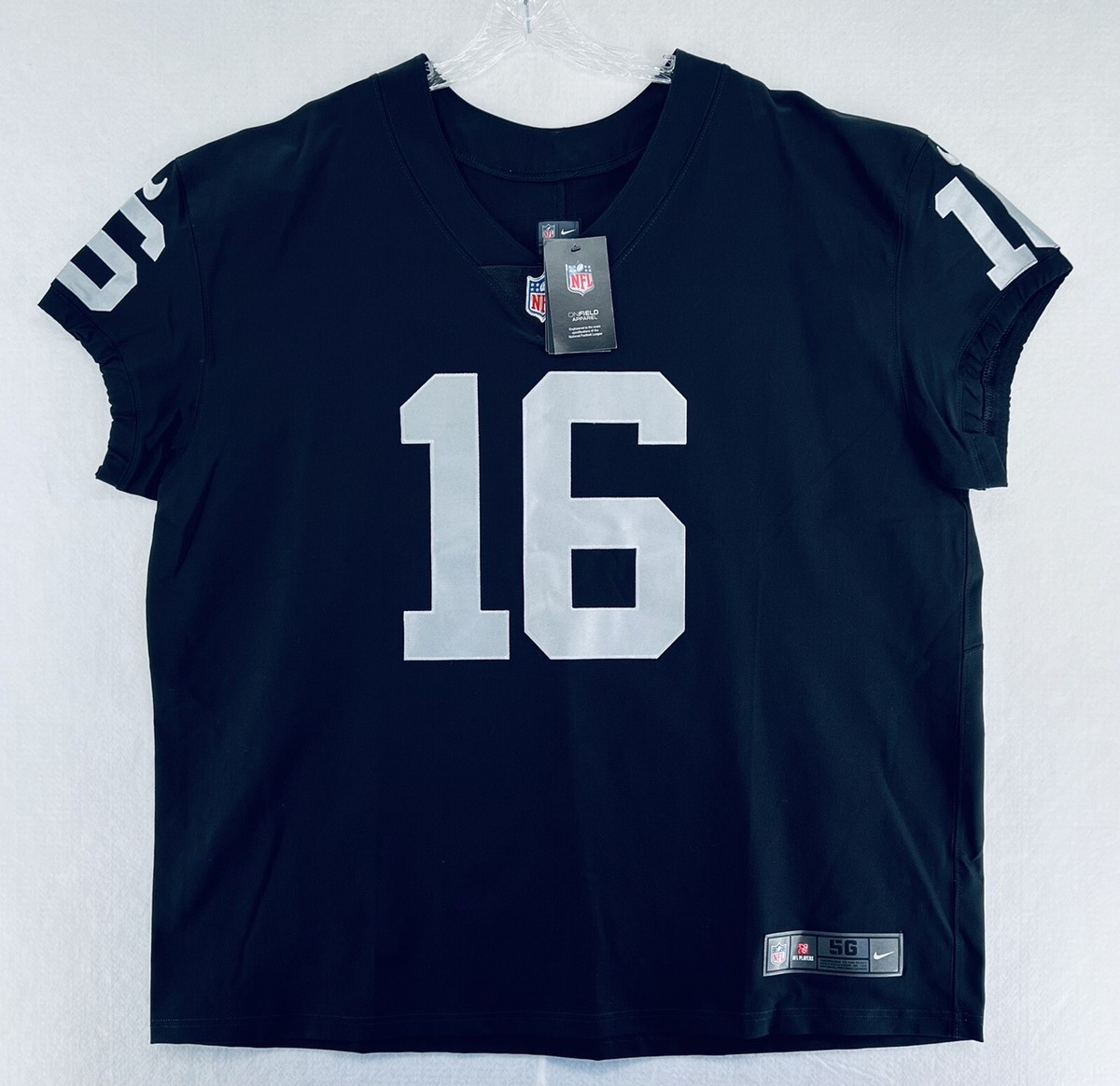 Nike LV Raiders Tyrell Williams #16 Vapor Elite Authentic Jersey Sz 56 NFL  Rare