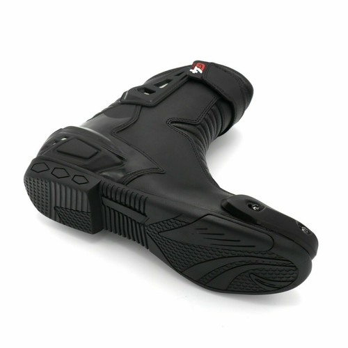 Real Leather High Tech Mens Short Motorbike Motorcycle Racing Sports Shoes Boots - Bild 5 von 32