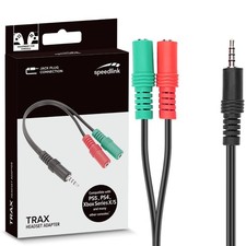 Headset-Adapter Kopfhörer Y Splitter 2x 3,5mm Klinken-Buchse auf Klinke-Stecker