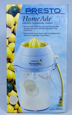 PRESTO HomeAde Electric Lemonade Maker 02621 Brand New & Sealed Summer Drink