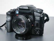 Konica Minolta DYNAX 7D 6.1MP Digitalkamera Gehäuse +AF 50MM 1:1.7 Objektiv 