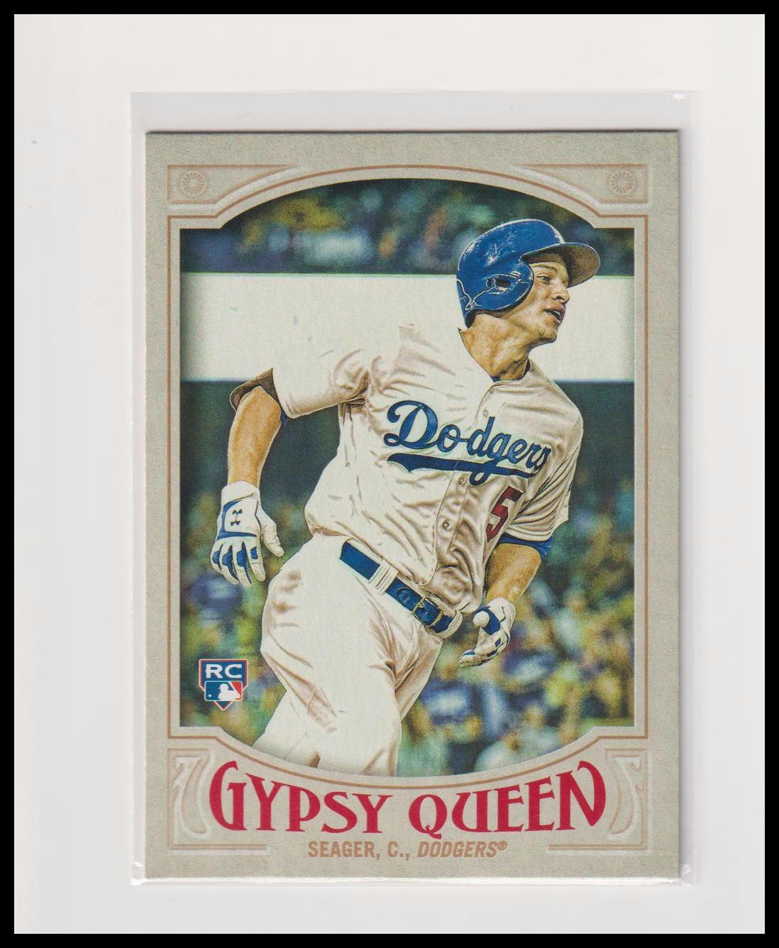 2016 Topps Gypsy Queen Corey Seager Los Angeles Dodgers RC Rookie
