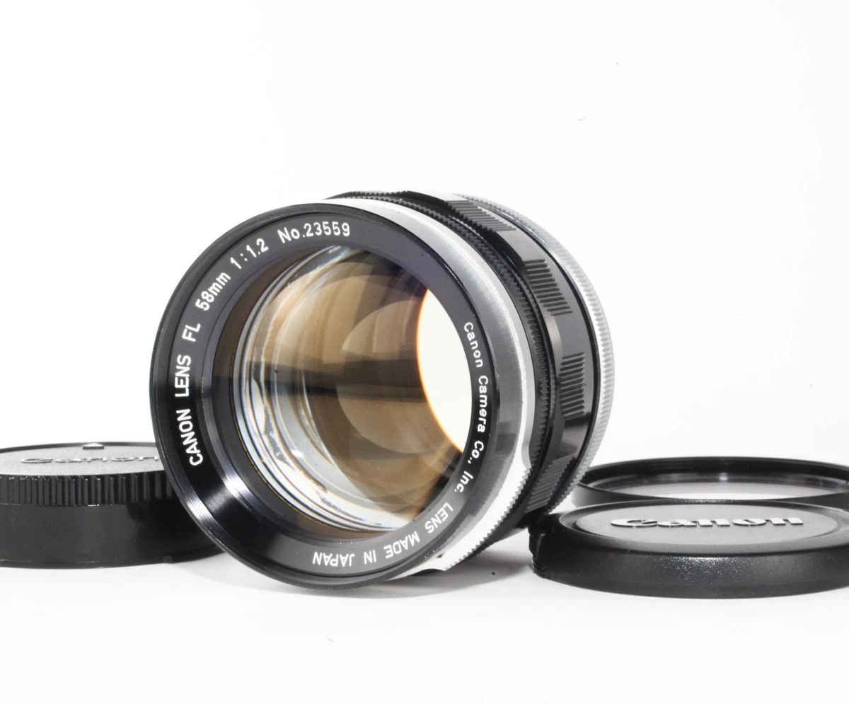 Canon FL f/1.2 Camera Lenses 58mm Focal for sale | eBay
