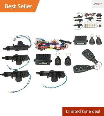 Comprehensive Car Keyless Entry Kit   4PCS Actuators & Trunk Release Option